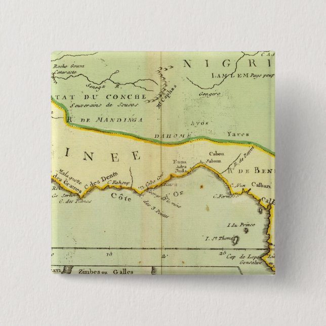 Africa, Madagascar 15 Cm Square Badge (Front)