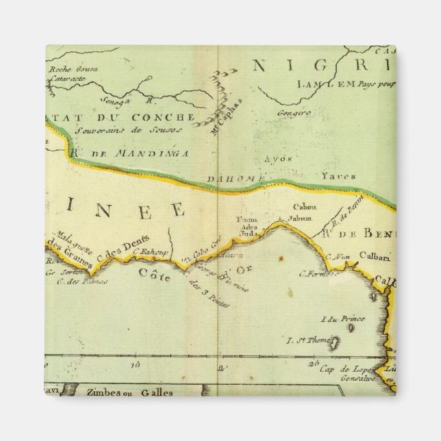 Africa, Madagascar Magnet (Front)