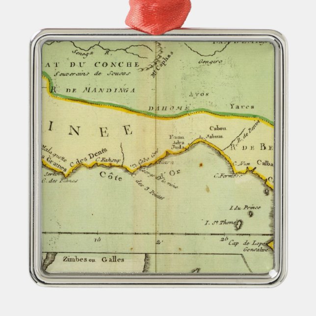 Africa, Madagascar Metal Tree Decoration (Front)