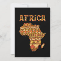 Africa Map Africa Giftvintage Black American Afric
