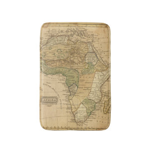 Africa Map by Worcester Bath Mat