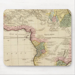 Africa map mouse mat