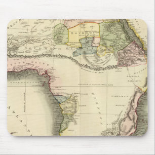 Africa map mouse mat