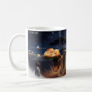 Africa — Midnight Stars and Red Earth Magic Mug