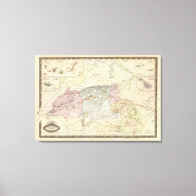 Africa, Morocco Canvas Print (Front)