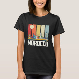 Africa Morocco Skyline Moroccans African Souvenir  T-Shirt