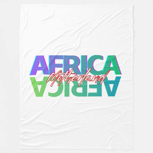 AFRICA: Motherland | Fleece Blanket (Front)