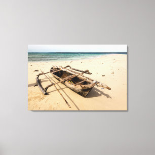 Africa, Mozambique, Mogundula Island Canvas Print