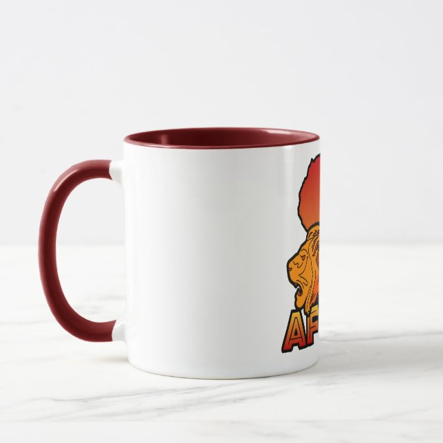 Africa mug - choose style & colour (Left)