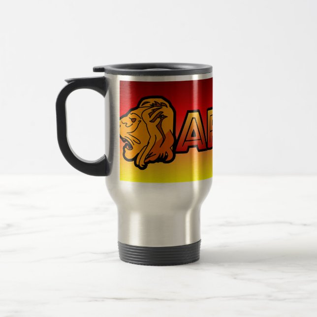 Africa mug - choose style & colour (Left)