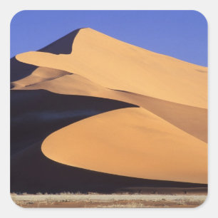 Africa, Namibia, Sesriem and Sossusvlei Namib Square Sticker