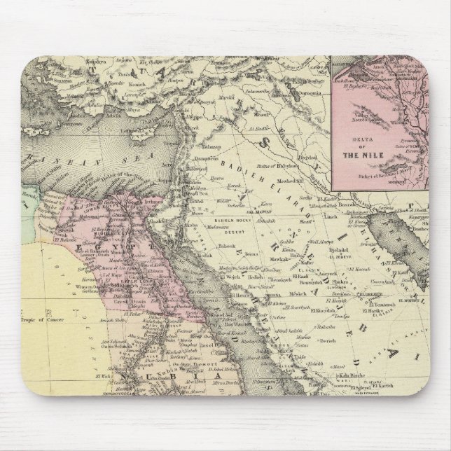 Africa North Eastern Sheet Mouse Mat (Front)