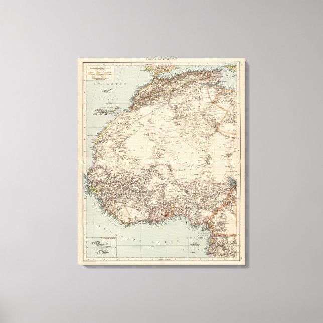 Africa NW Canvas Print (Front)