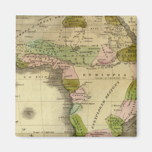 Africa Olney Map Magnet