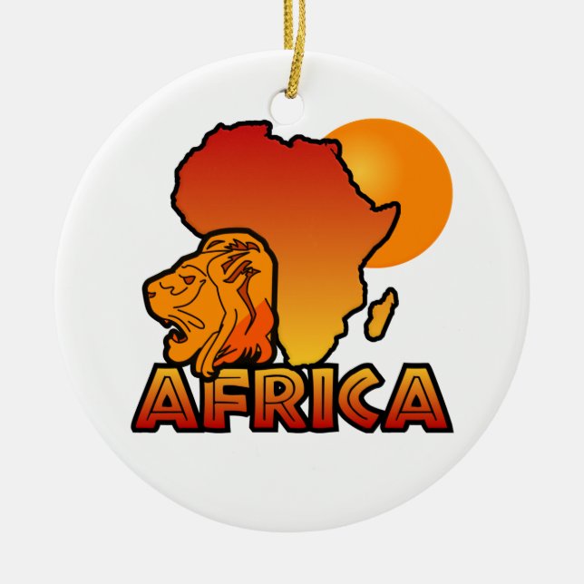 Africa ornament (Front)