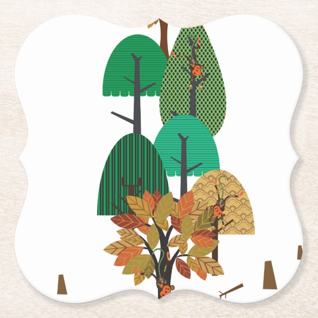 Africa Paper Coaster (Front)
