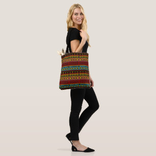 Africa Pattern Print Cloth Grocery Tote Bag
