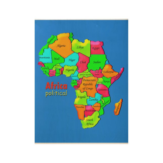 Africa political poster (Front)