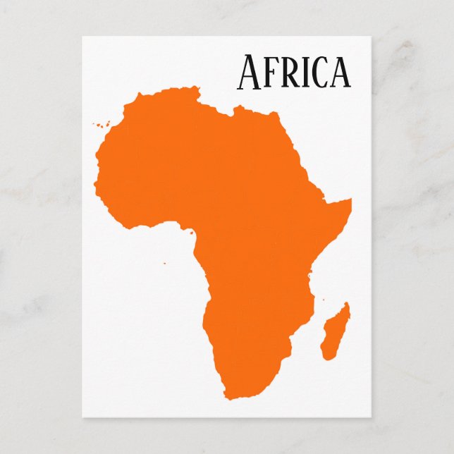 Africa Postcard (Front)