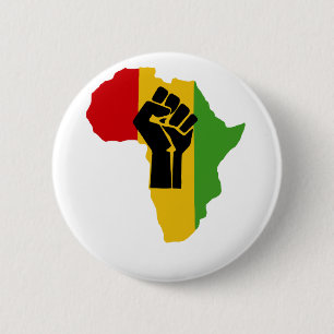 Africa Power - Reggae 6 Cm Round Badge