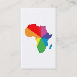 africa pride. business card