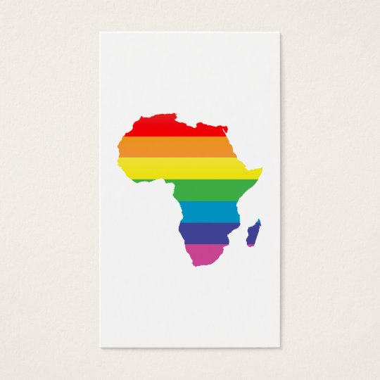africa pride. business card