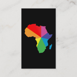africa pride. business card