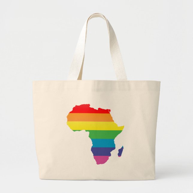 africa pride. large tote bag (Front)