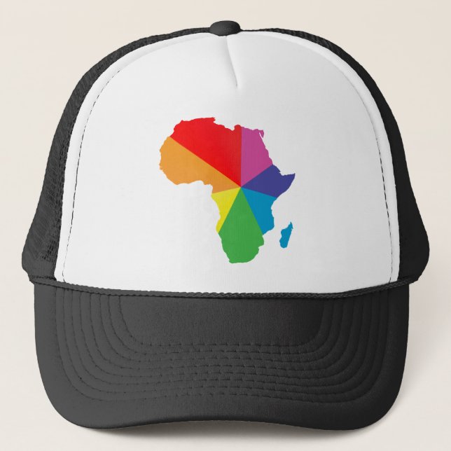 africa pride. trucker hat (Front)