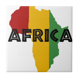 Africa Rasta Color Tile