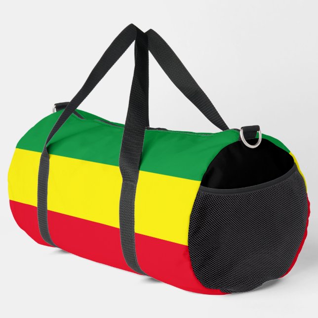 Africa Rasta Flag Duffle Bag (Right Corner)