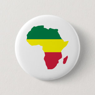 Africa Reggae 6 Cm Round Badge
