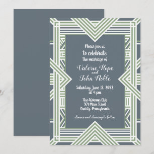 Africa Remembered Wedding Invitation