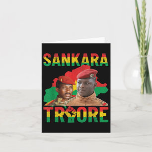 Africa Resistance Thomas Sankara Burkina Faso Ibra Card