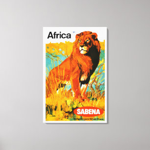 Africa ~ Sabena Canvas Print