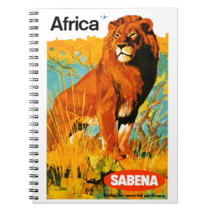 Africa ~ Sabena Notebook