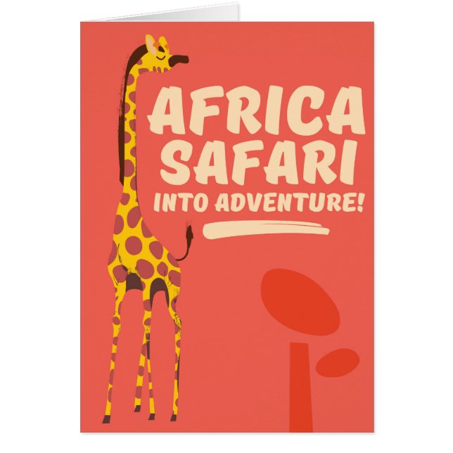 Africa Safari Into Adventure! (Front)