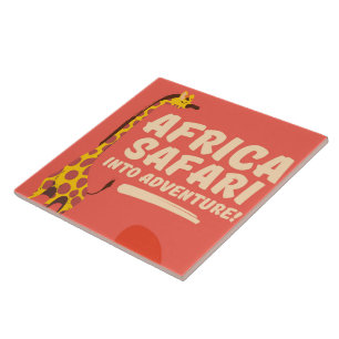 Africa Safari Into Adventure! Tile