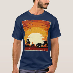 Africa Safari Savanna Rhino T-Shirt