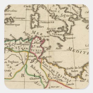 Africa School Square Sticker