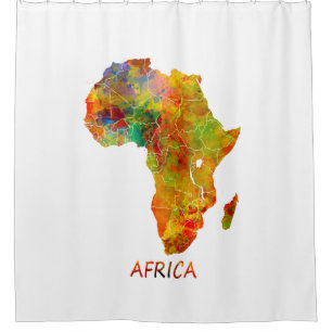 Africa Shower Curtain
