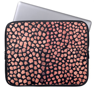 Africa skin seamless pattern laptop sleeve
