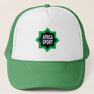 AFRICA SPORT White Trucker Cap