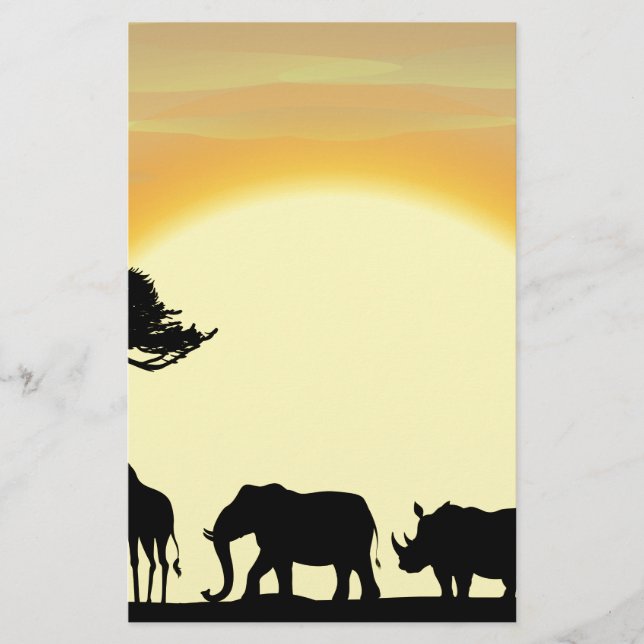 Africa Stationery (Front)