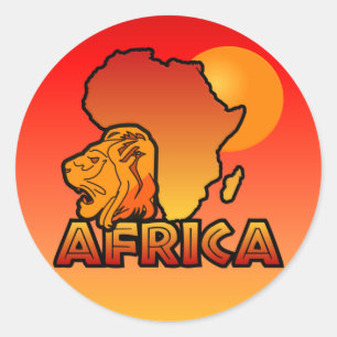 Africa stickers