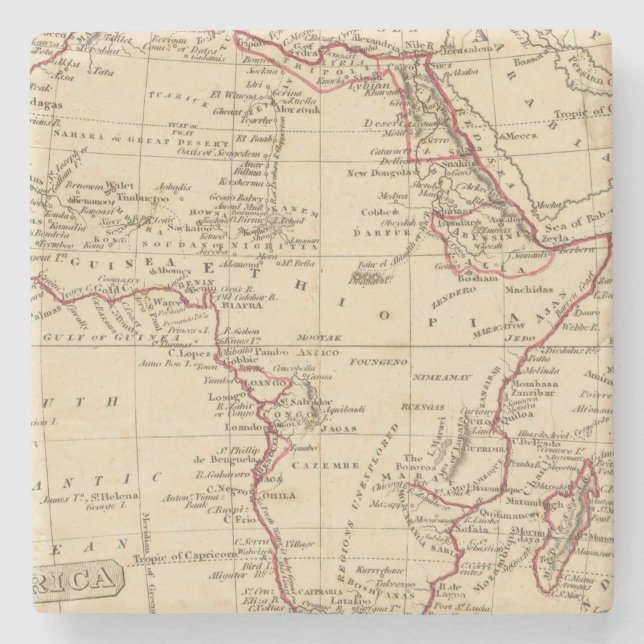 Africa Stone Coaster (Front)