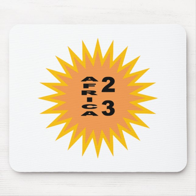 AFRICA SUN Mouse Carpet Mouse Mat (Front)
