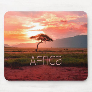 Africa Sunset African Mouse Mat