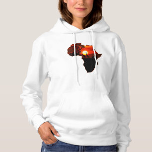 Africa T Shirt Map Of Africa Tee South African Sun