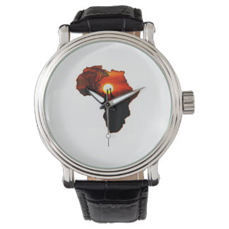 Africa T Shirt Map Of Africa Tee South African Sun Watch